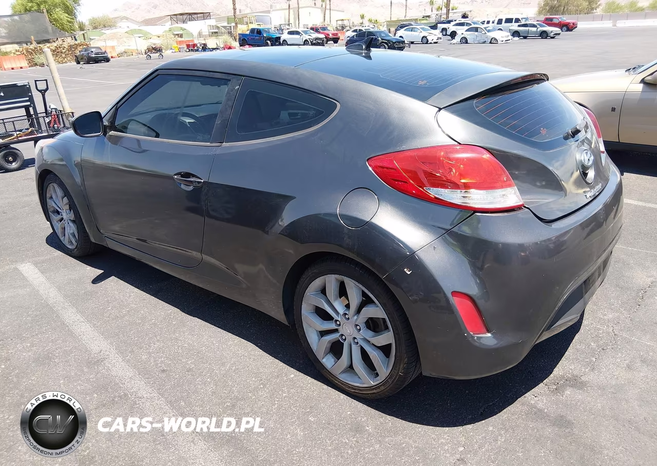 2012 Hyundai Veloster Base W-Black VIN:KMHTC6AD6CU036227 - 3