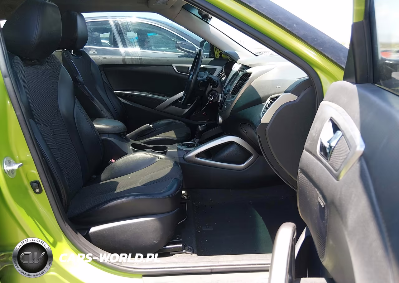 2012 Hyundai Veloster Base W-Black VIN:KMHTC6AD6CU036227 - 5