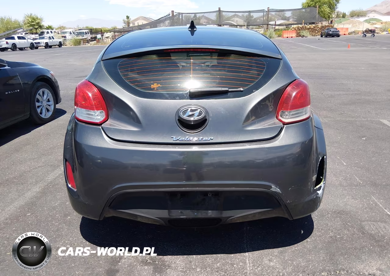 2012 Hyundai Veloster Base W-Black VIN:KMHTC6AD6CU036227 - 6