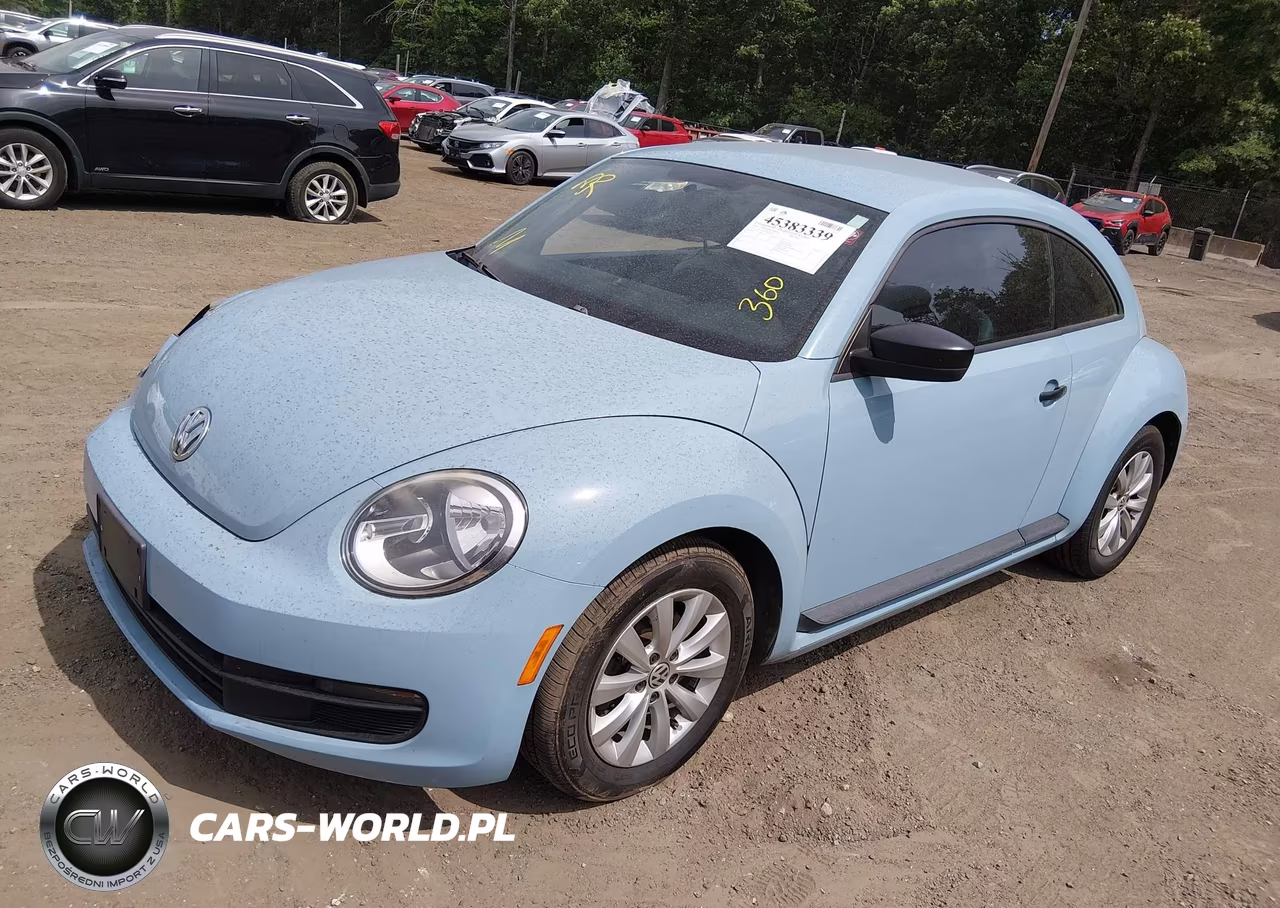 2015 Volkswagen Beetle 1.8T Fleet Edition VIN:3VWF17AT5FM603201 - 2