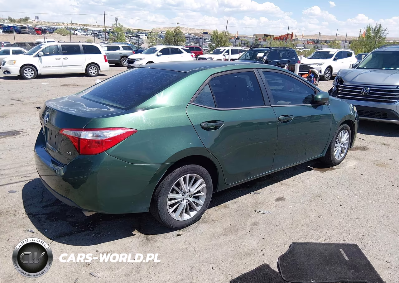 2014 Toyota Corolla Le Plus VIN:2T1BURHE5EC008917 - 4