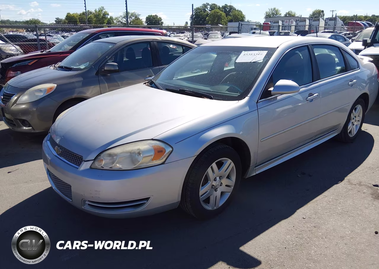 2012 Chevrolet Impala Lt VIN:2G1WB5E39C1152770 - 2