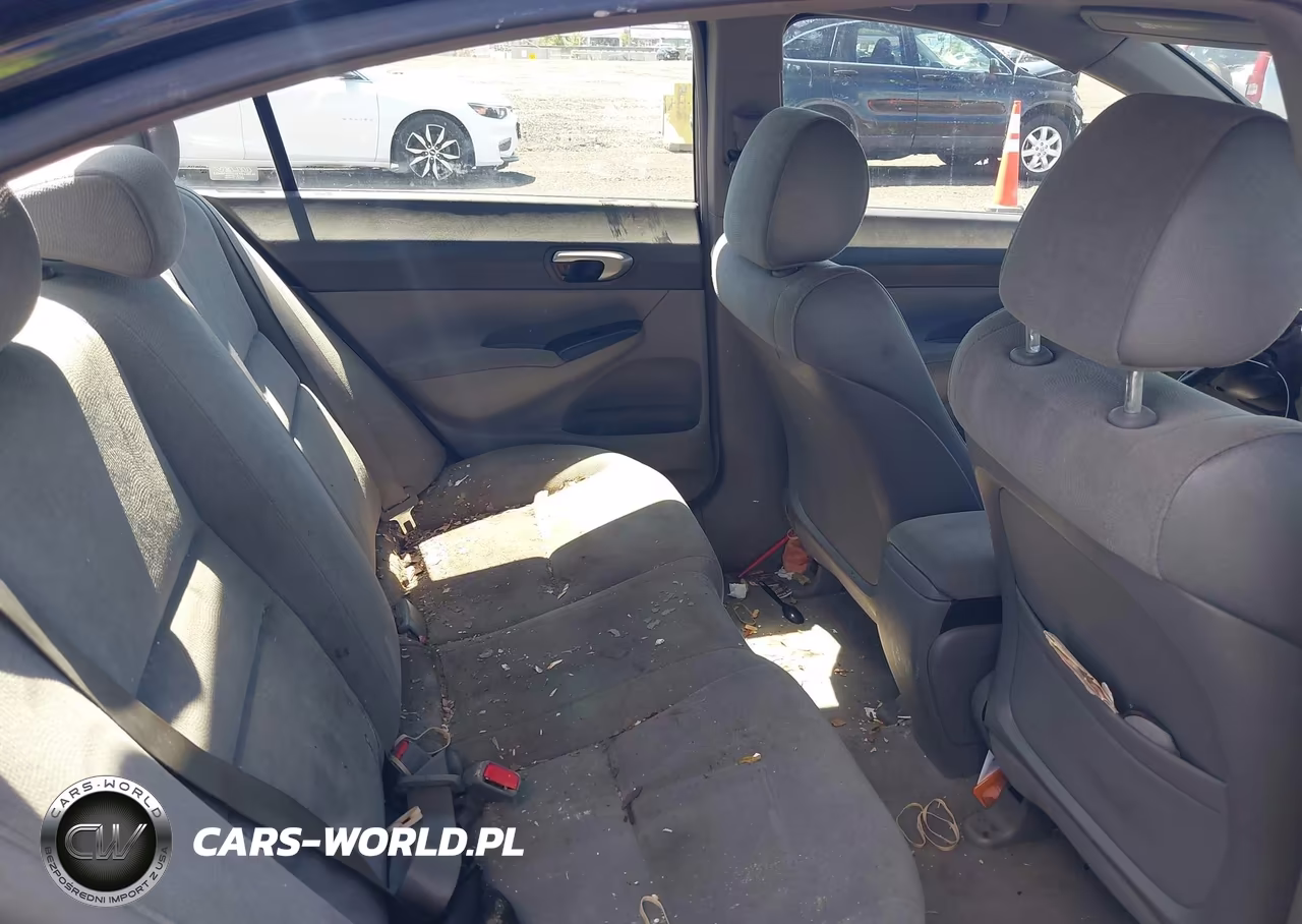 2007 Honda Civic Lx VIN:2HGFA16577H509140 - 8