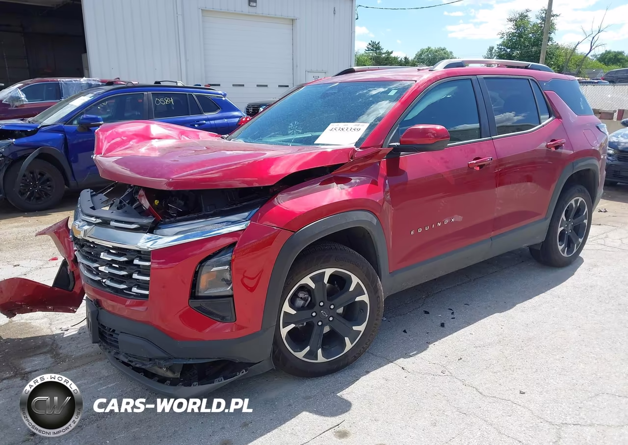 2025 Chevrolet Equinox Awd Lt VIN:3GNAXPEG6SL248393 - 2