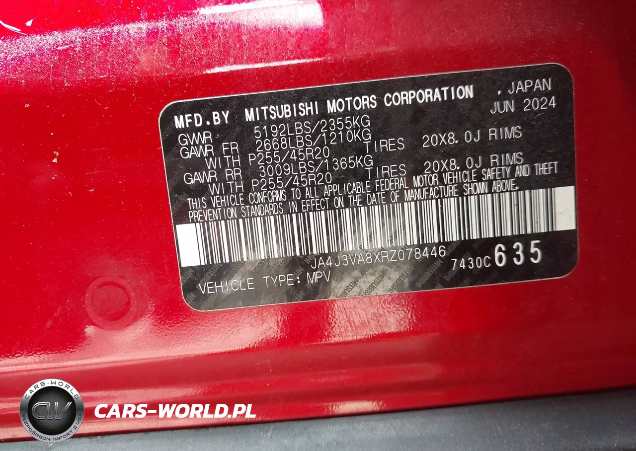 2024 Mitsubishi Outlander Se 2.5 2Wd-Se Black Edition S-Awc-Se Black Edition W-Pano Roof S-Awc VIN:JA4J3VA8XRZ078446 - 9