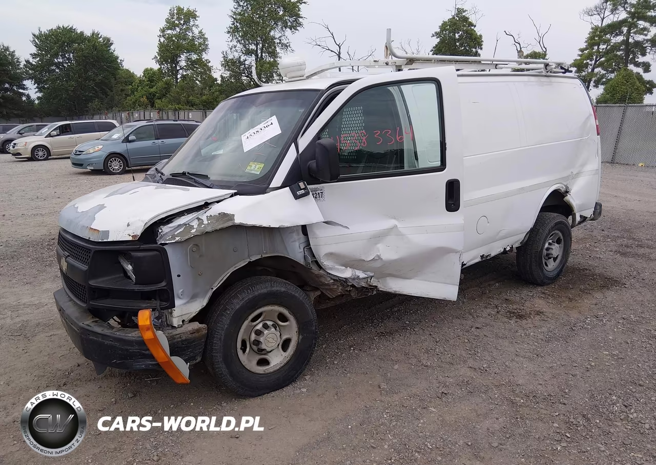2007 Chevrolet Express Cargo Van Work Van VIN:1GCHG35U971249638 - 2
