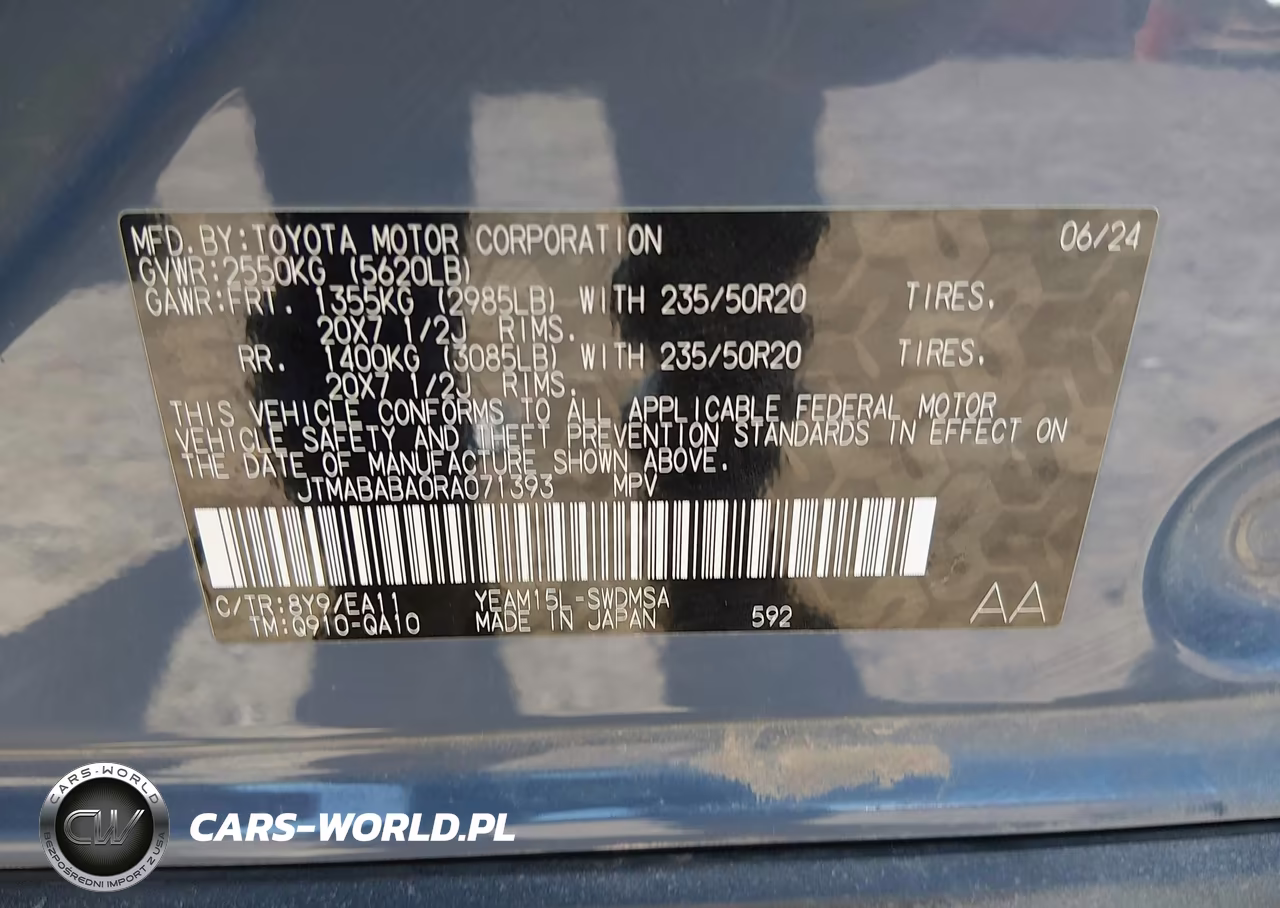 2024 Subaru Solterra Limited VIN:JTMABABA0RA071393 - 9