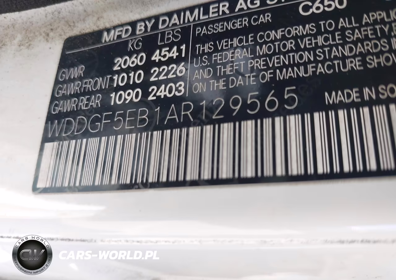 2010 Mercedes-Benz C 300 Sport VIN:WDDGF5EB1AR129565 - 9