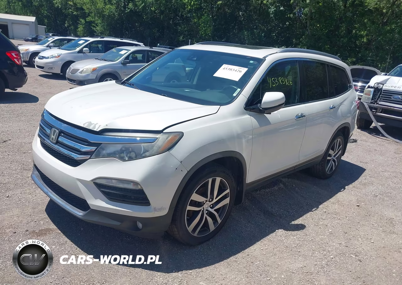 2017 Honda Pilot Elite VIN:5FNYF6H00HB027351 - 2