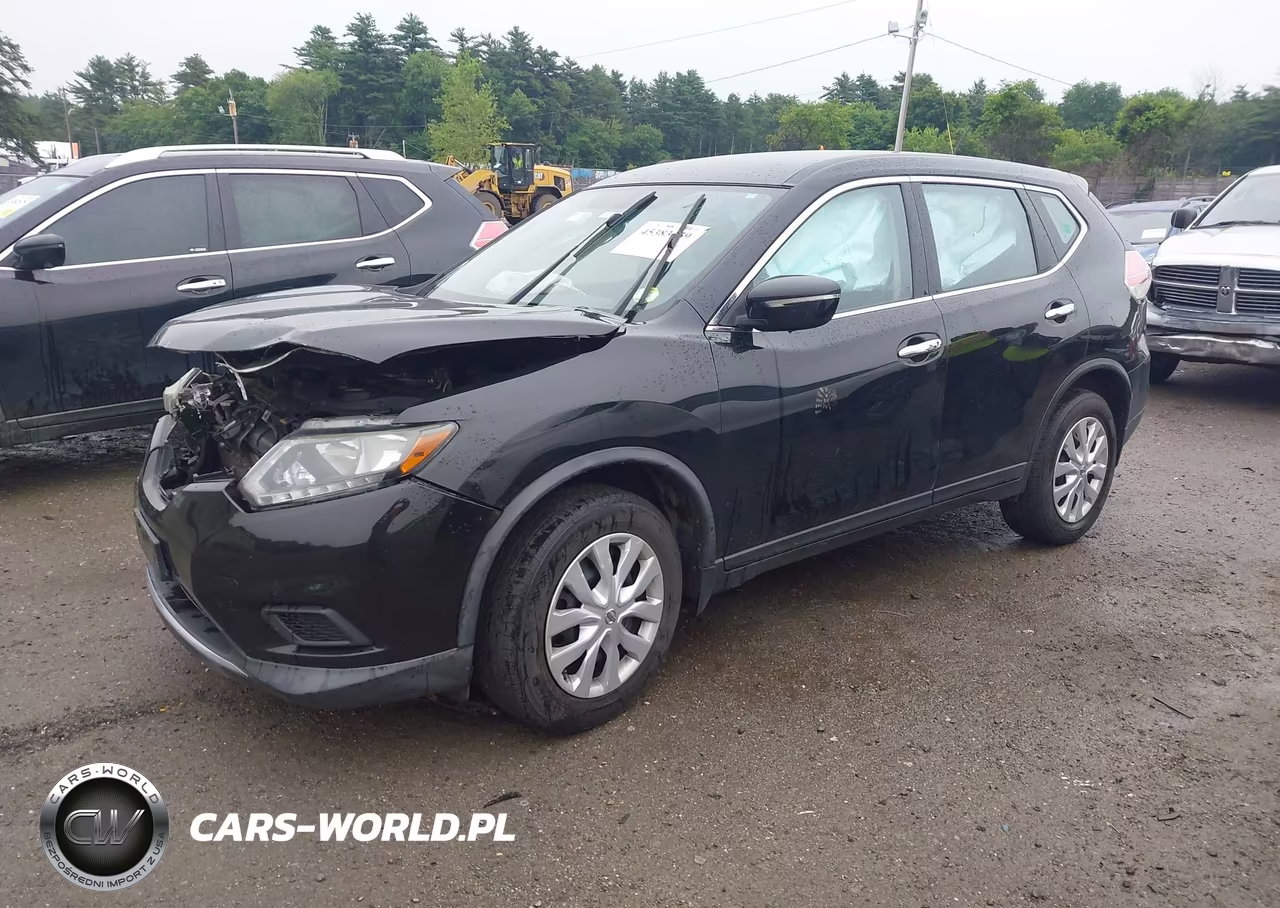 2015 Nissan Rogue S VIN:KNMAT2MV6FP547223 - 2