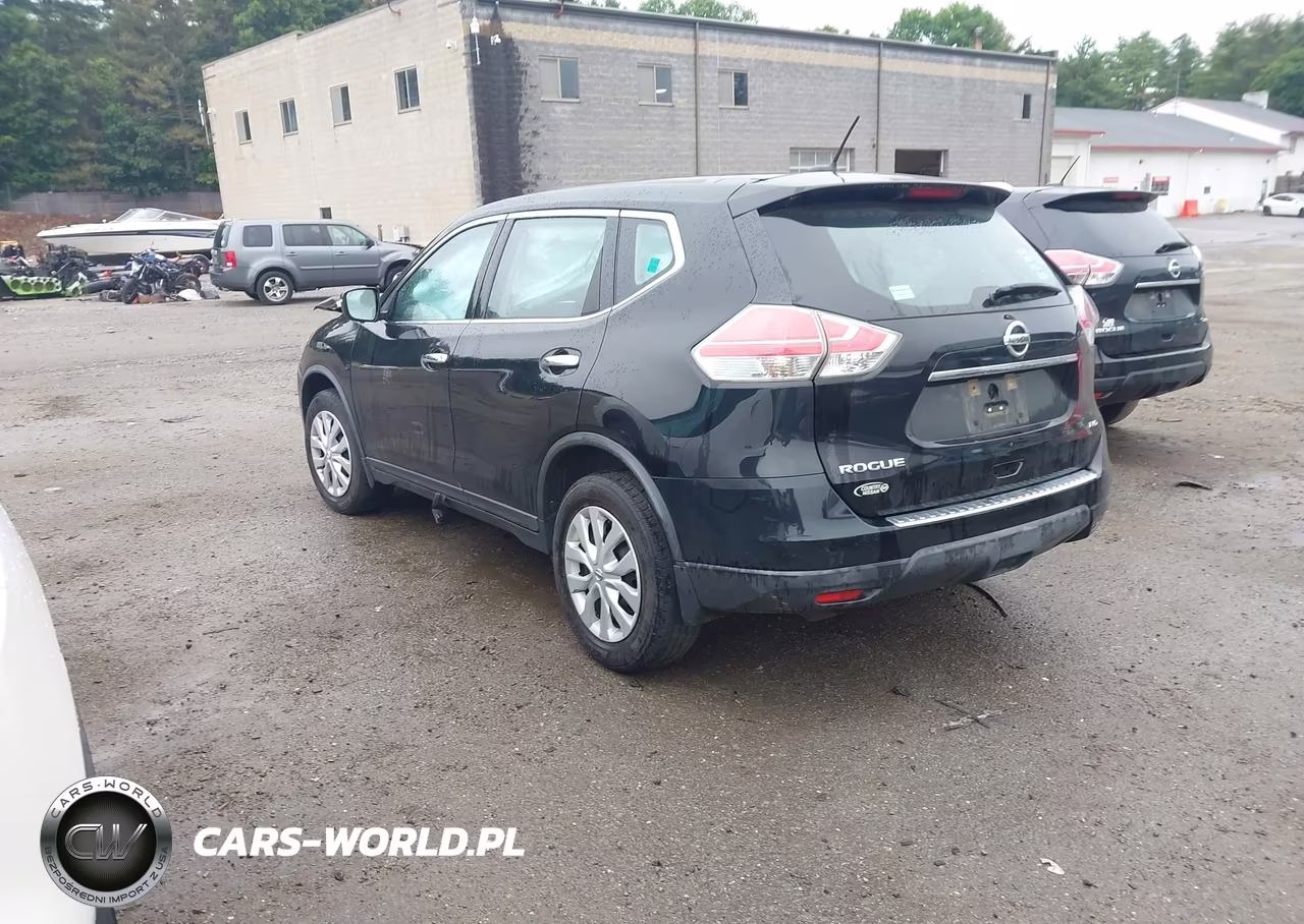 2015 Nissan Rogue S VIN:KNMAT2MV6FP547223 - 3