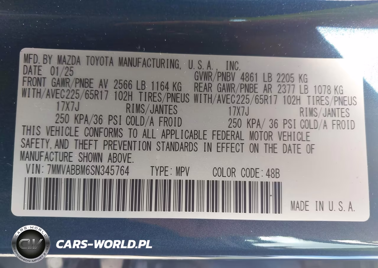 2025 Mazda Cx-50 2.5 S Preferred Package VIN:7MMVABBM6SN345764 - 9