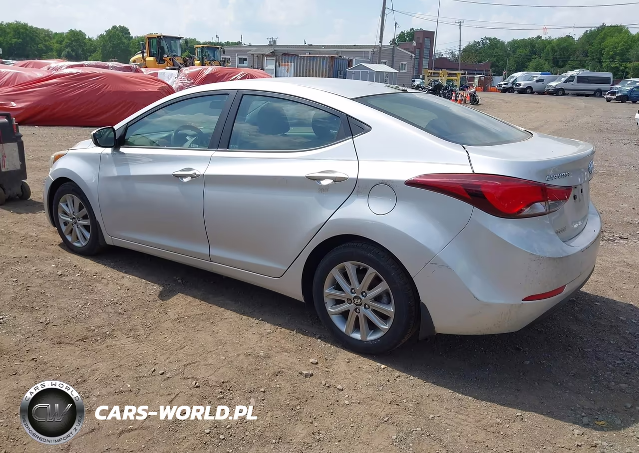 2016 Hyundai Elantra Se VIN:5NPDH4AE9GH722415 - 3