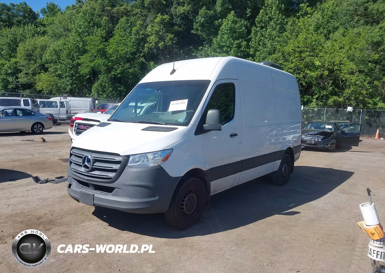 2023 Mercedes-Benz Sprinter 1500 Standard Roof 4-Cyl Gas VIN:W1Y70BGY7PT123658 - 2