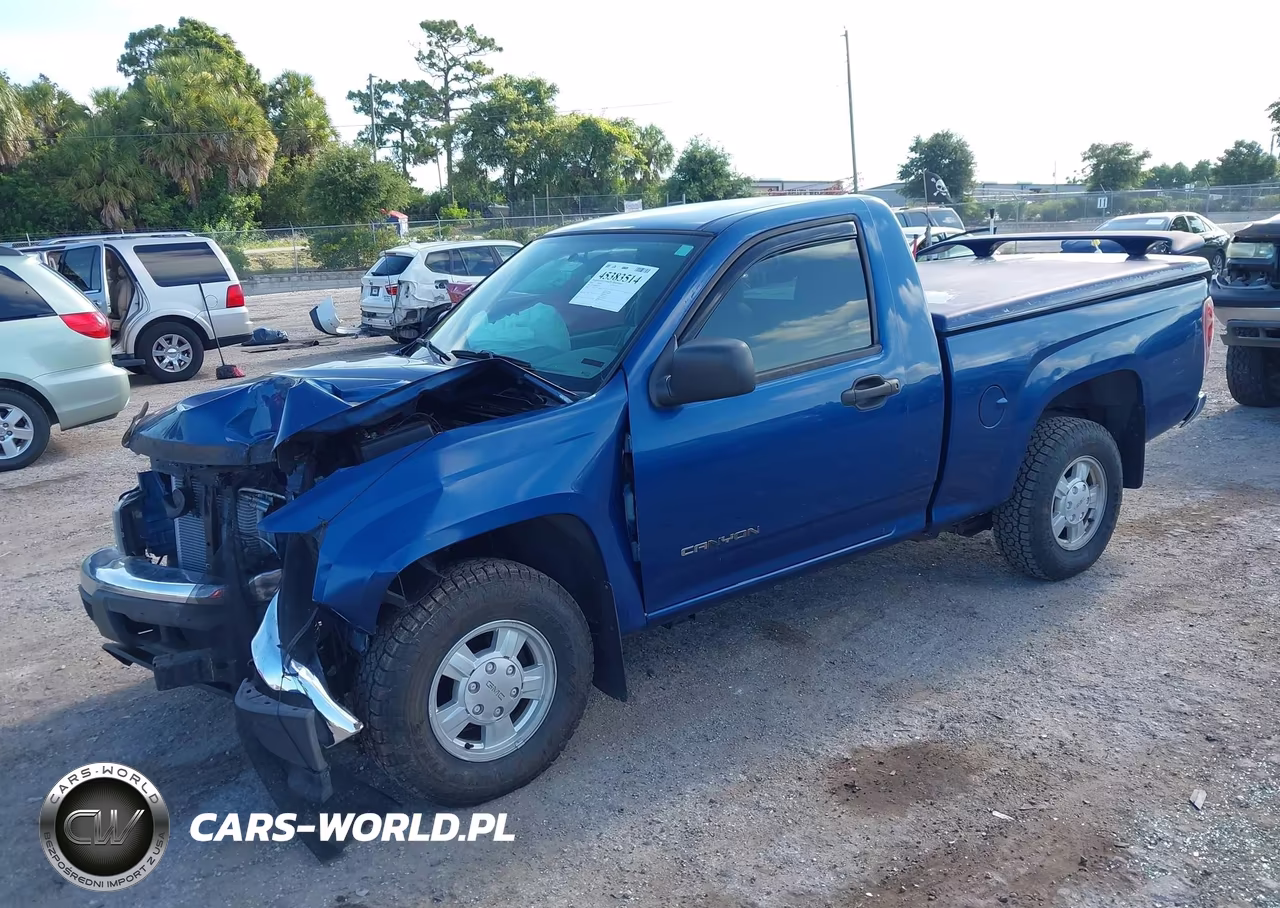 2005 GMC Canyon Sl VIN:1GTCS148458195395 - 2