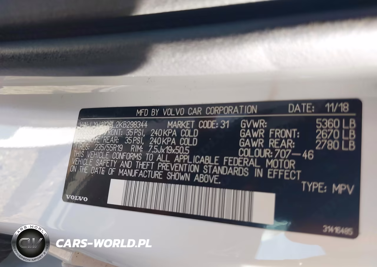 2019 Volvo Xc60 T5 Inscription VIN:LYV102RL2KB298344 - 9