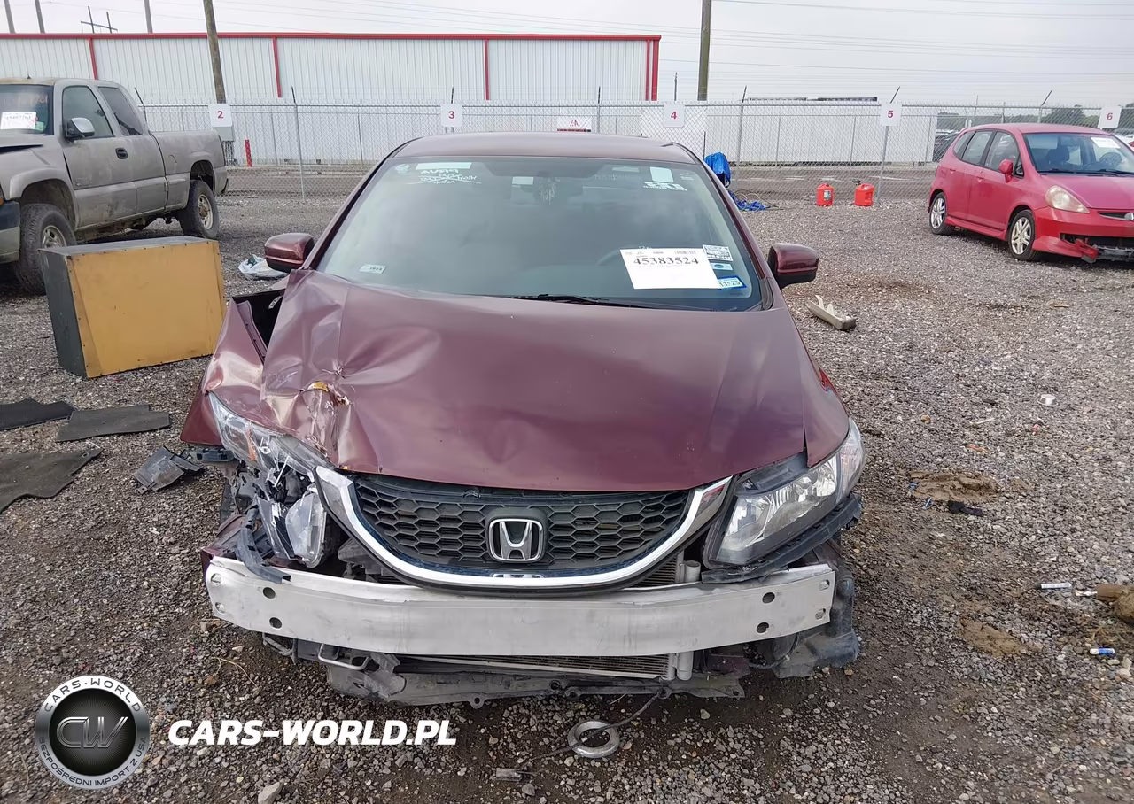 2014 Honda Civic Lx VIN:19XFB2F56EE025955 - 13
