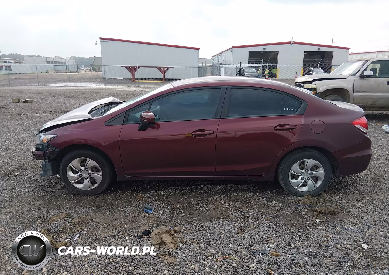 2014 Honda Civic Lx VIN:19XFB2F56EE025955 - 15