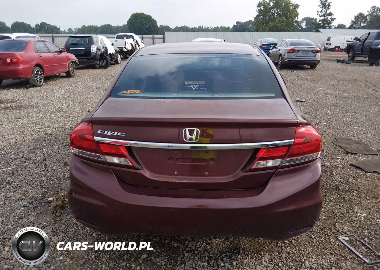 2014 Honda Civic Lx VIN:19XFB2F56EE025955 - 17