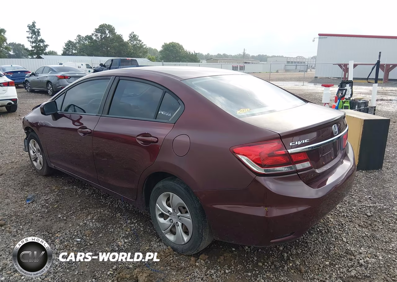 2014 Honda Civic Lx VIN:19XFB2F56EE025955 - 3