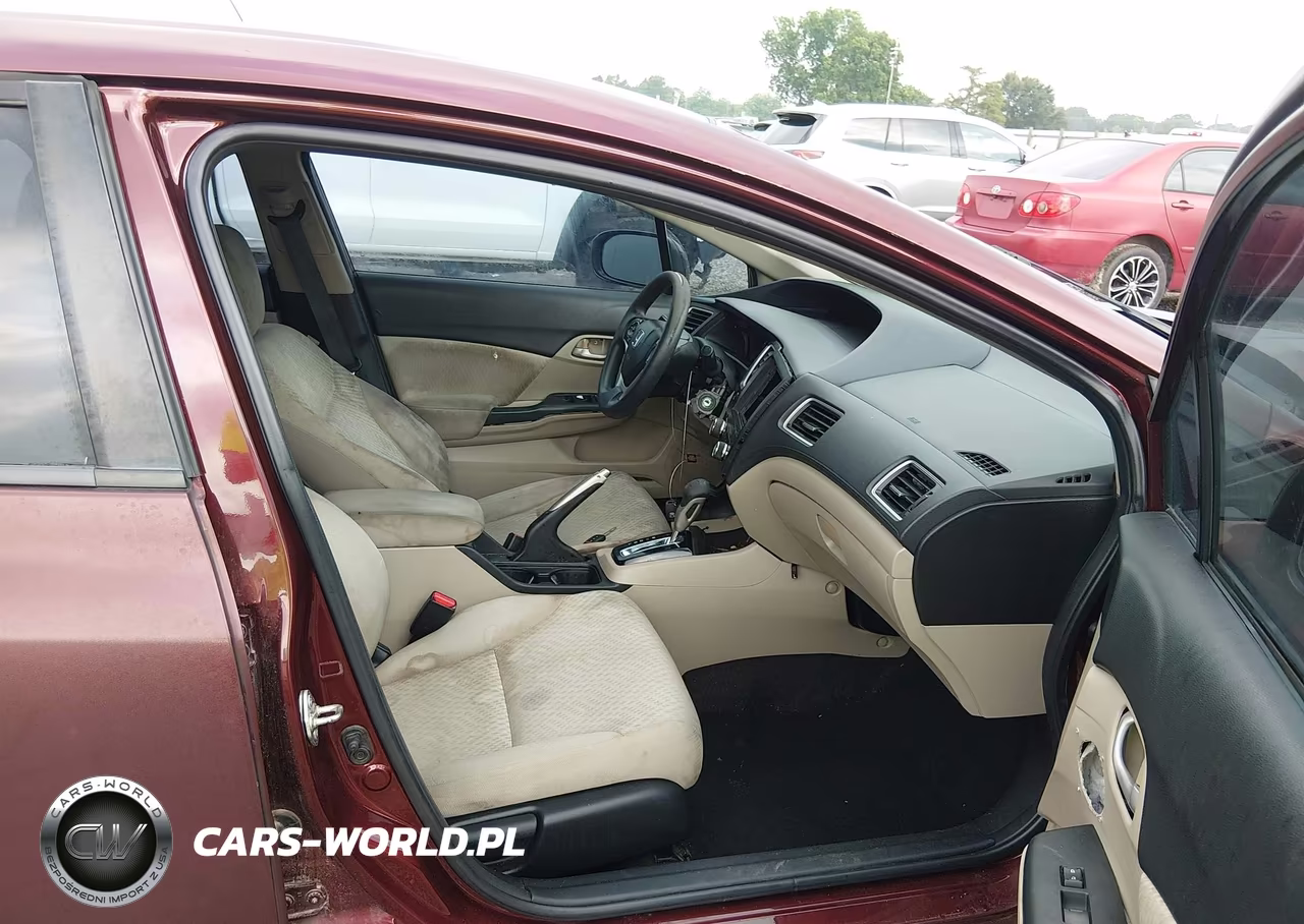 2014 Honda Civic Lx VIN:19XFB2F56EE025955 - 5