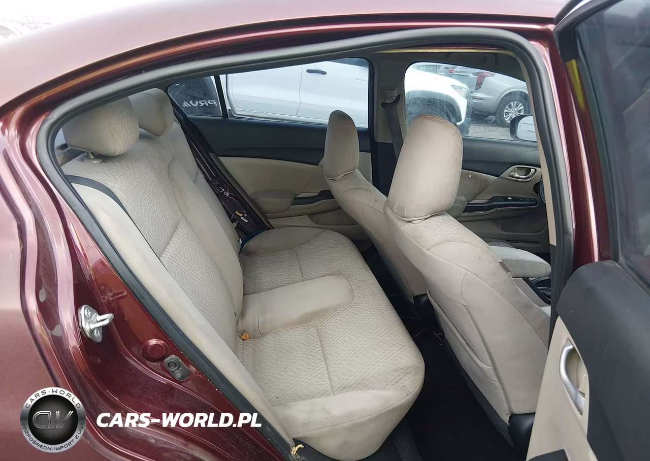 2014 Honda Civic Lx VIN:19XFB2F56EE025955 - 8