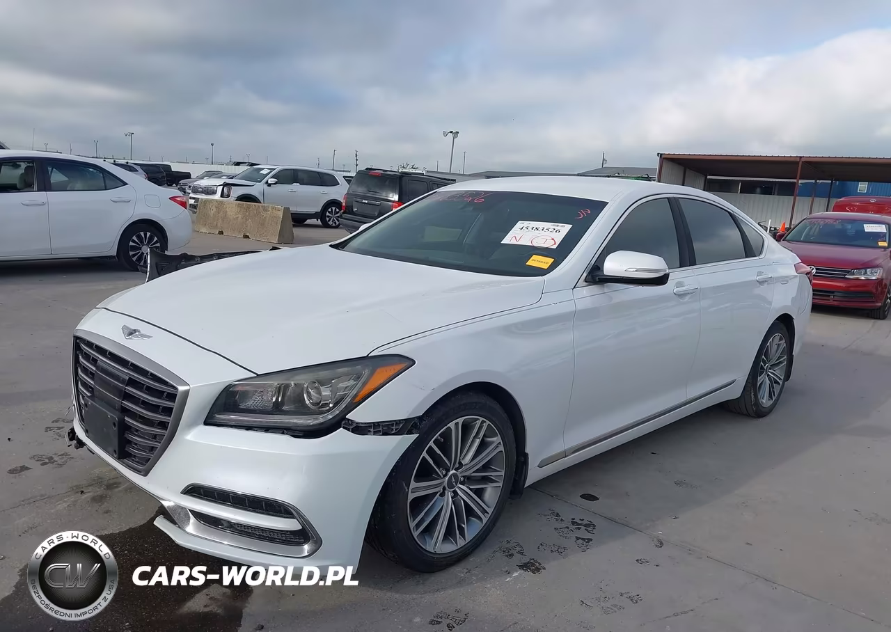 2018 Genesis G80 3.8 VIN:KMHGN4JEXJU224061 - 2