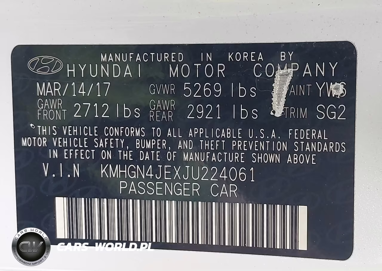 2018 Genesis G80 3.8 VIN:KMHGN4JEXJU224061 - 9