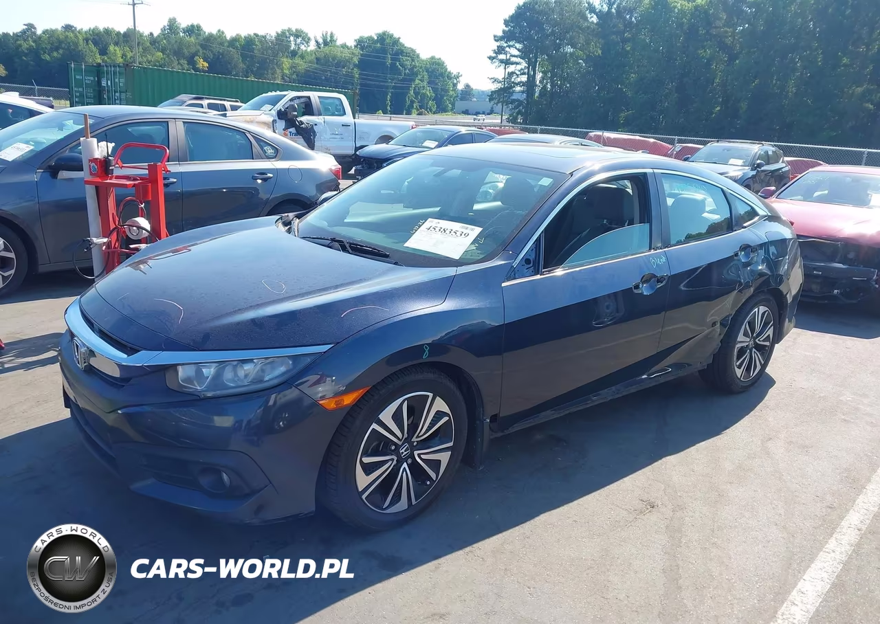 2016 Honda Civic Ex-L VIN:19XFC1F75GE017776 - 2