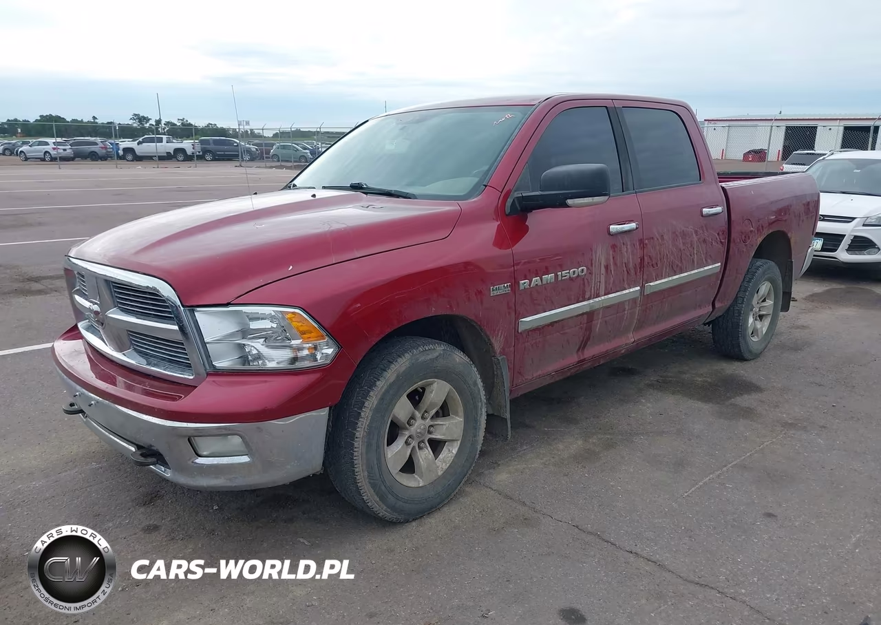 2012 Ram 1500 Slt VIN:1C6RD7LT6CS148695 - 2