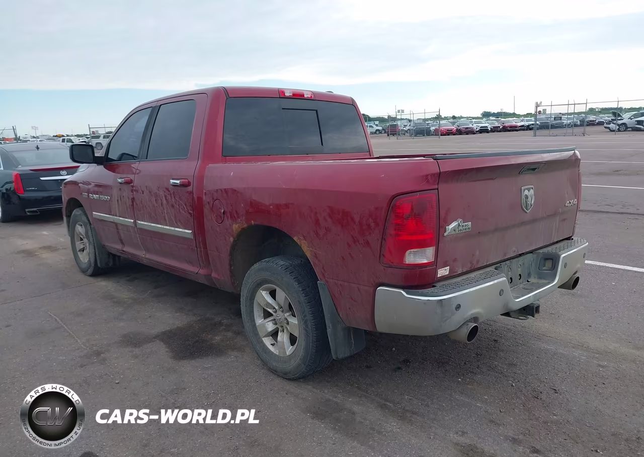 2012 Ram 1500 Slt VIN:1C6RD7LT6CS148695 - 3