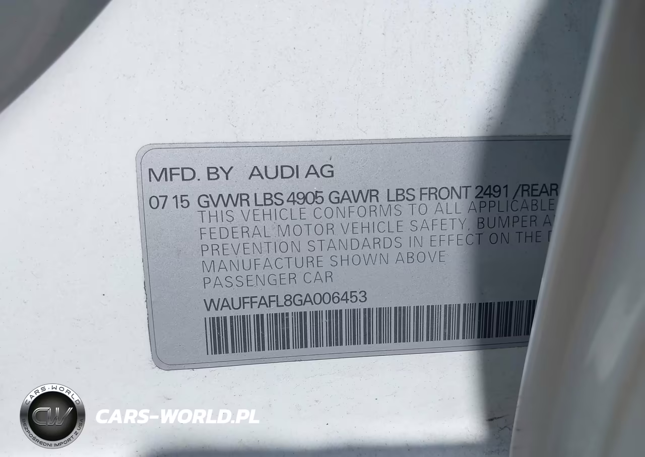 2016 Audi A4 2.0T Premium VIN:WAUFFAFL8GA006453 - 9