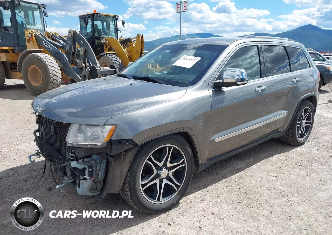 2013 Jeep Grand Cherokee Overland Summit VIN:1C4RJFCT5DC572666 - 2