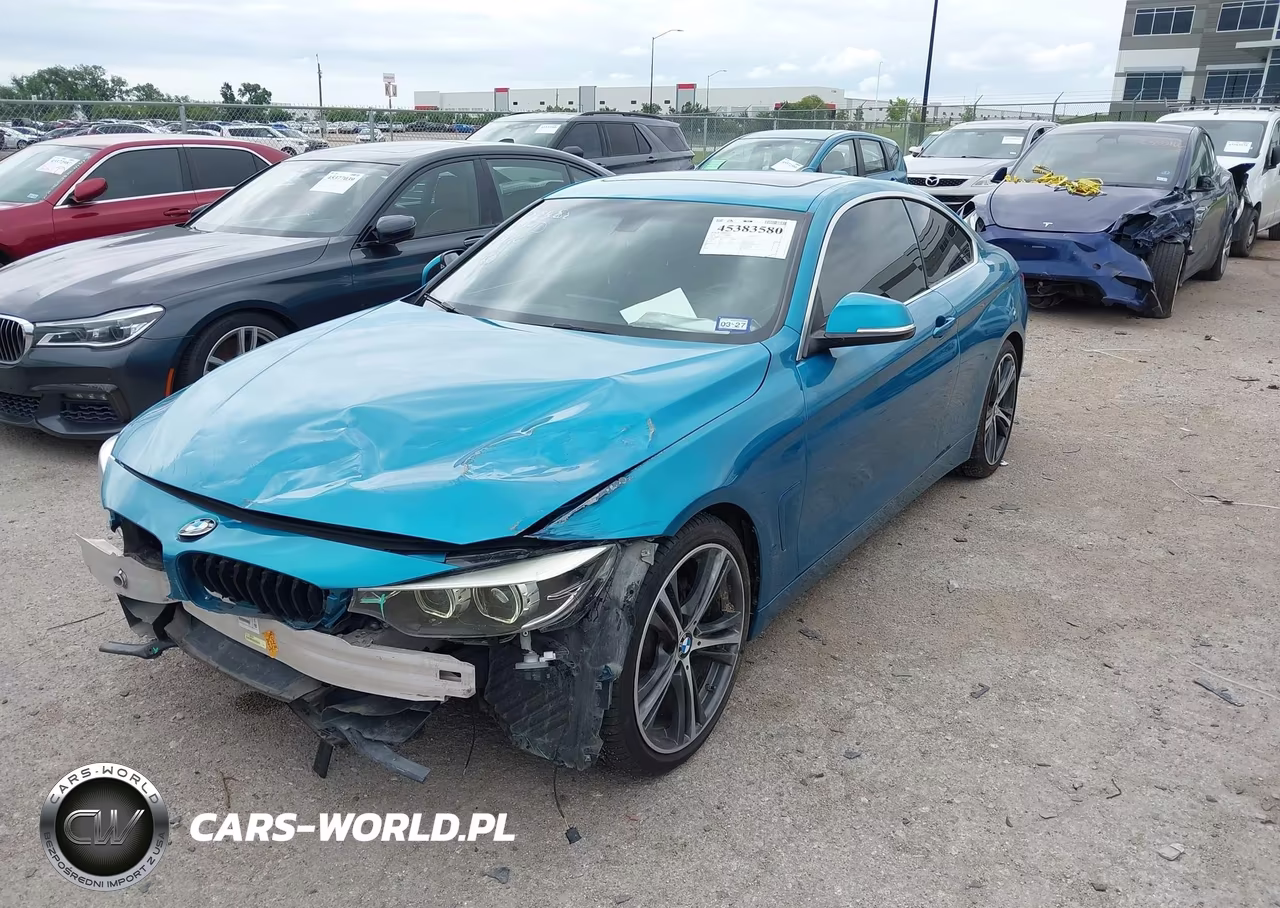 2019 BMW 430I VIN:WBA4W3C57KAG91355 - 2