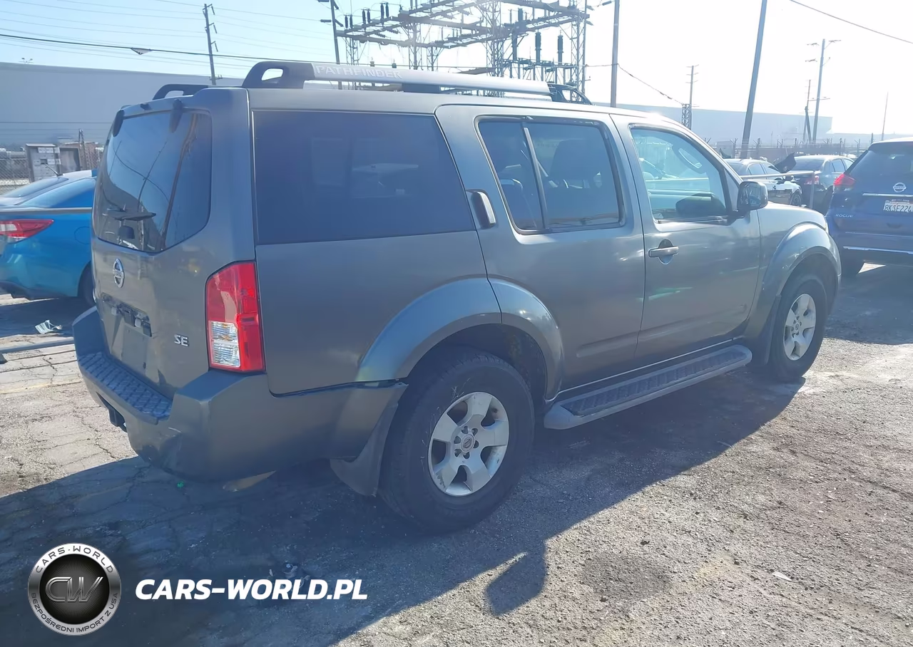 2005 Nissan Pathfinder Se VIN:5N1AR18UX5C748280 - 4