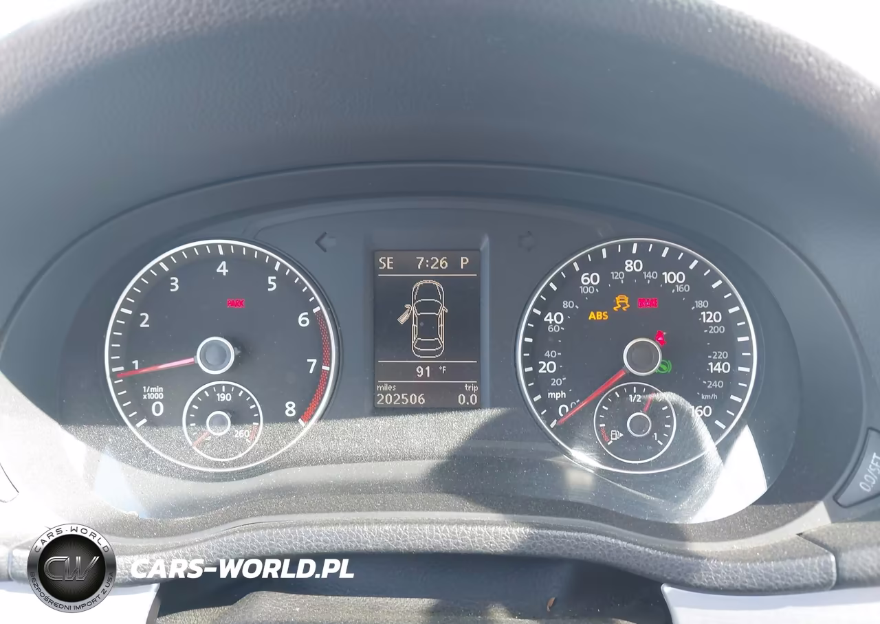 2012 Volkswagen Passat 2.5L Se VIN:1VWBP7A35CC013803 - 7