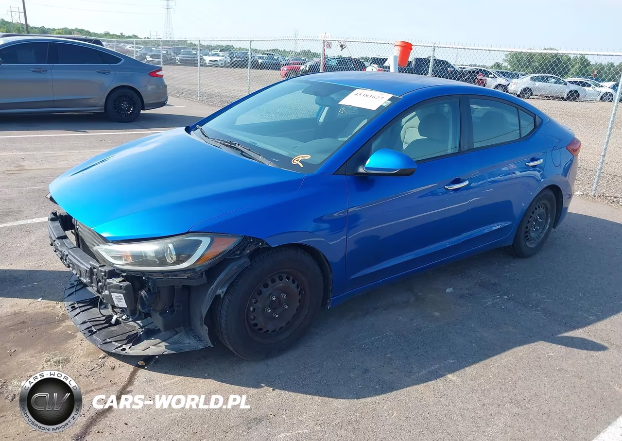 2017 Hyundai Elantra Se VIN:KMHD74LF7HU173132 - 2