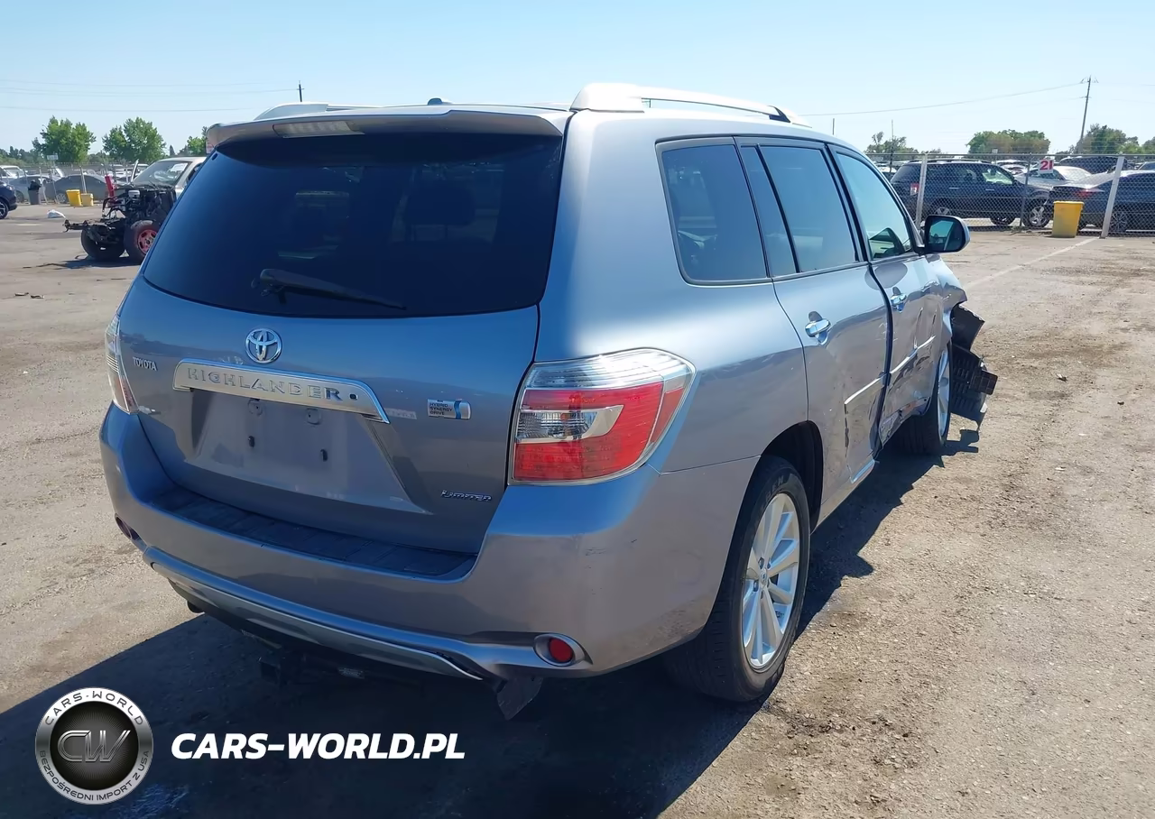 2009 Toyota Highlander Hybrid Limited VIN:JTEEW44A592030090 - 4