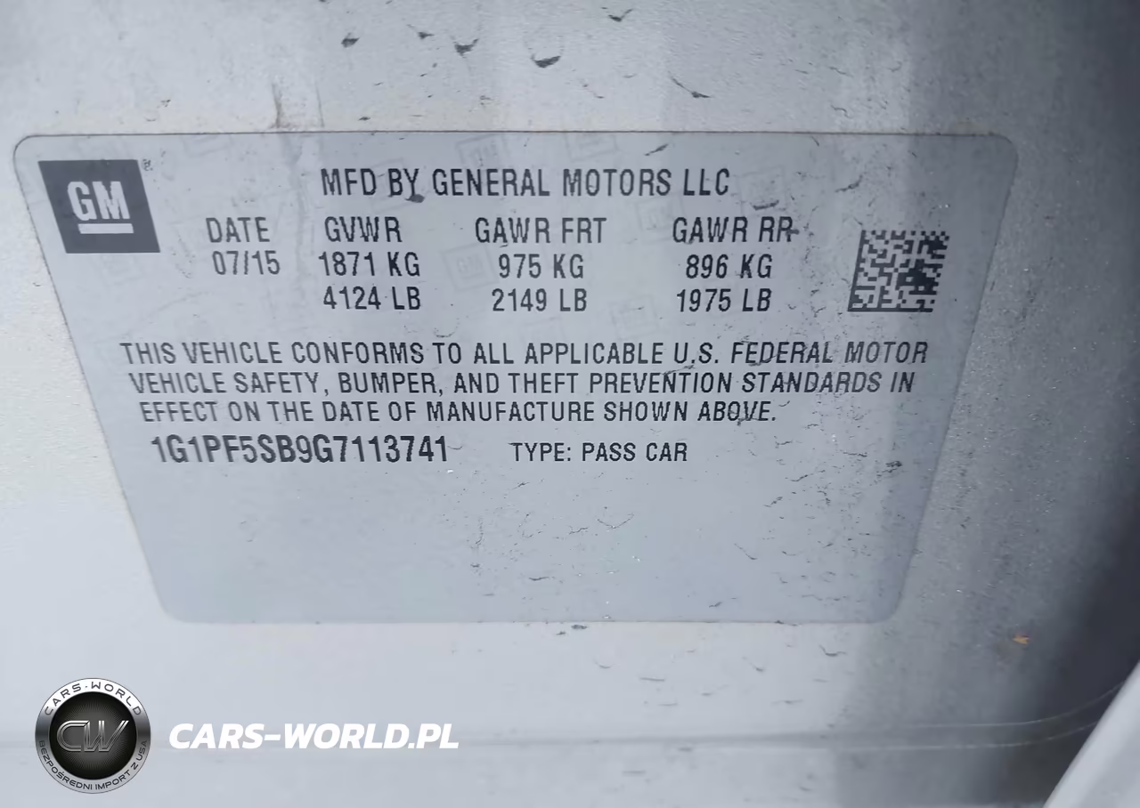 2016 Chevrolet Cruze Limited 2Lt Auto VIN:1G1PF5SB9G7113741 - 9