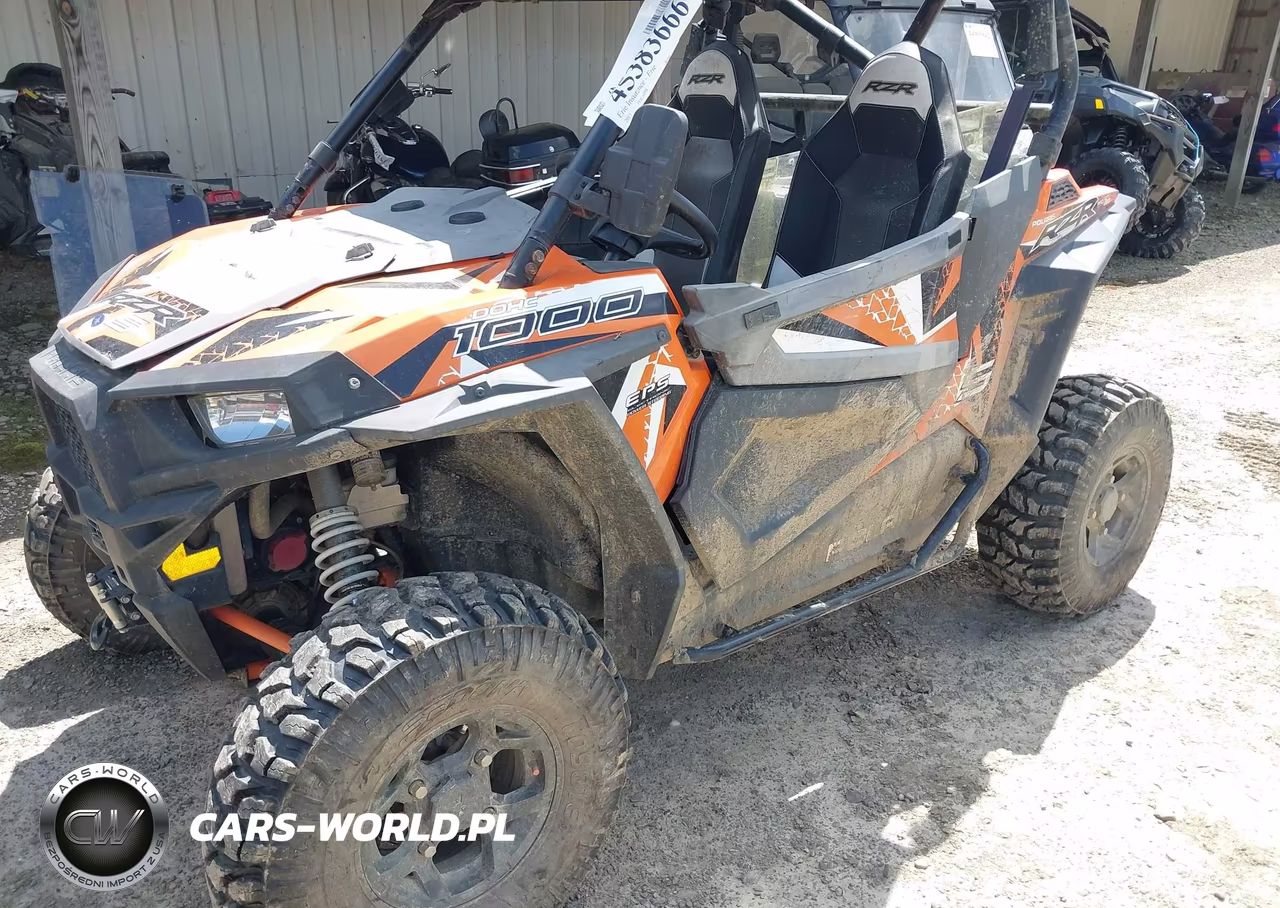 2017 Polaris Rzr S 1000 Eps VIN:3NSVBE992HH015064 - 2