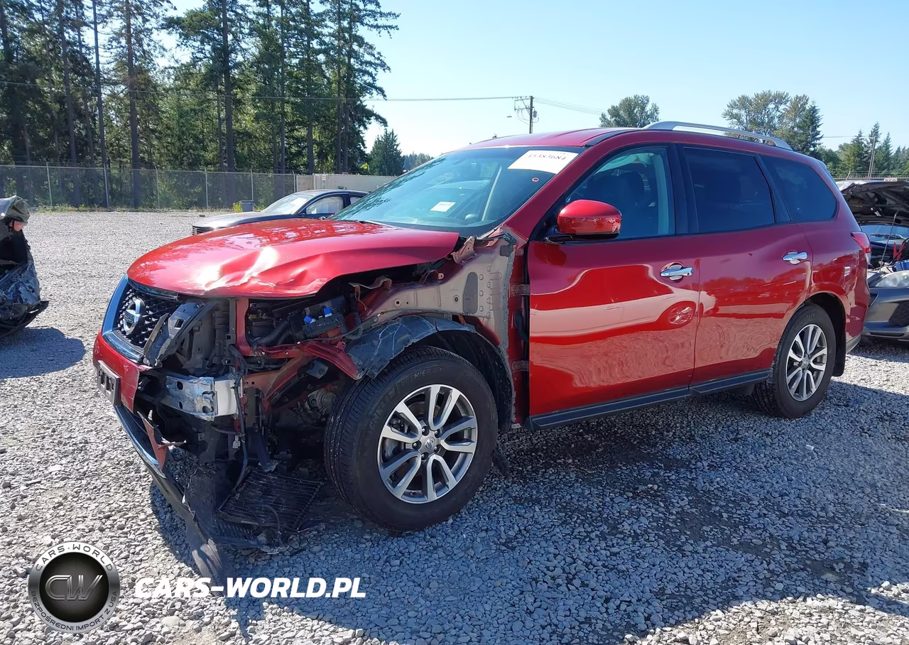 2016 Nissan Pathfinder Sv VIN:5N1AR2MM7GC600795 - 2