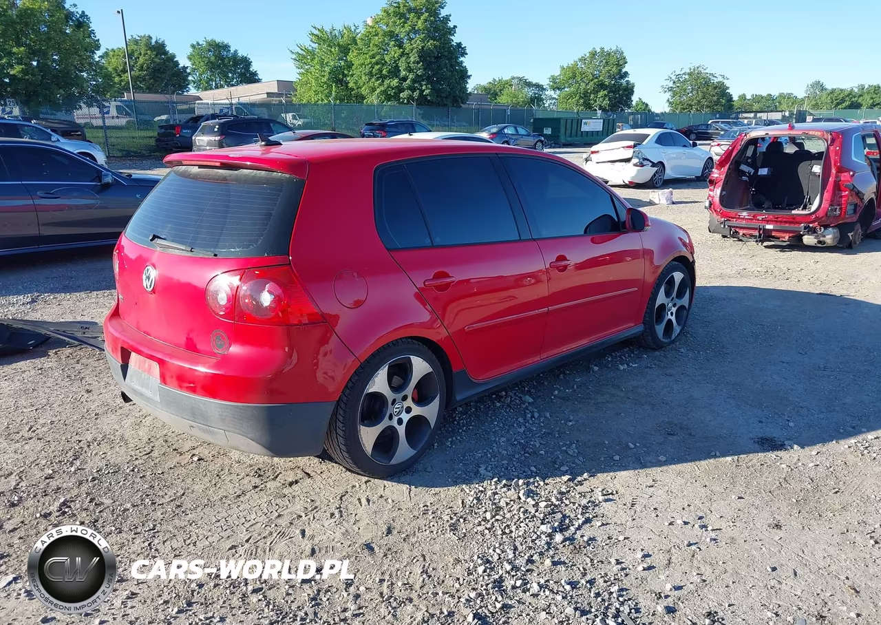 2009 Volkswagen Gti 4-Door VIN:WVWHV71K19W123443 - 4