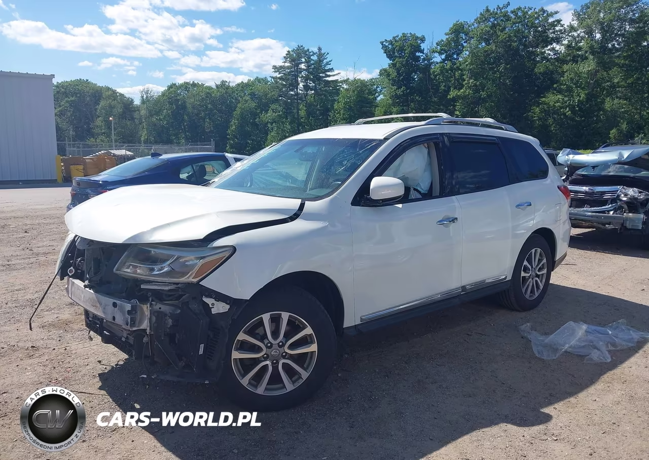 2013 Nissan Pathfinder Sl VIN:5N1AR2MM8DC638385 - 2