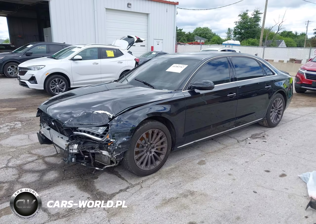 2013 Audi A8 L 4.0T VIN:WAUR2AFD9DN019217 - 2