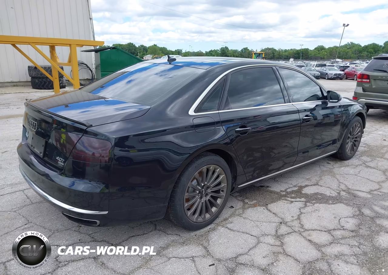 2013 Audi A8 L 4.0T VIN:WAUR2AFD9DN019217 - 4