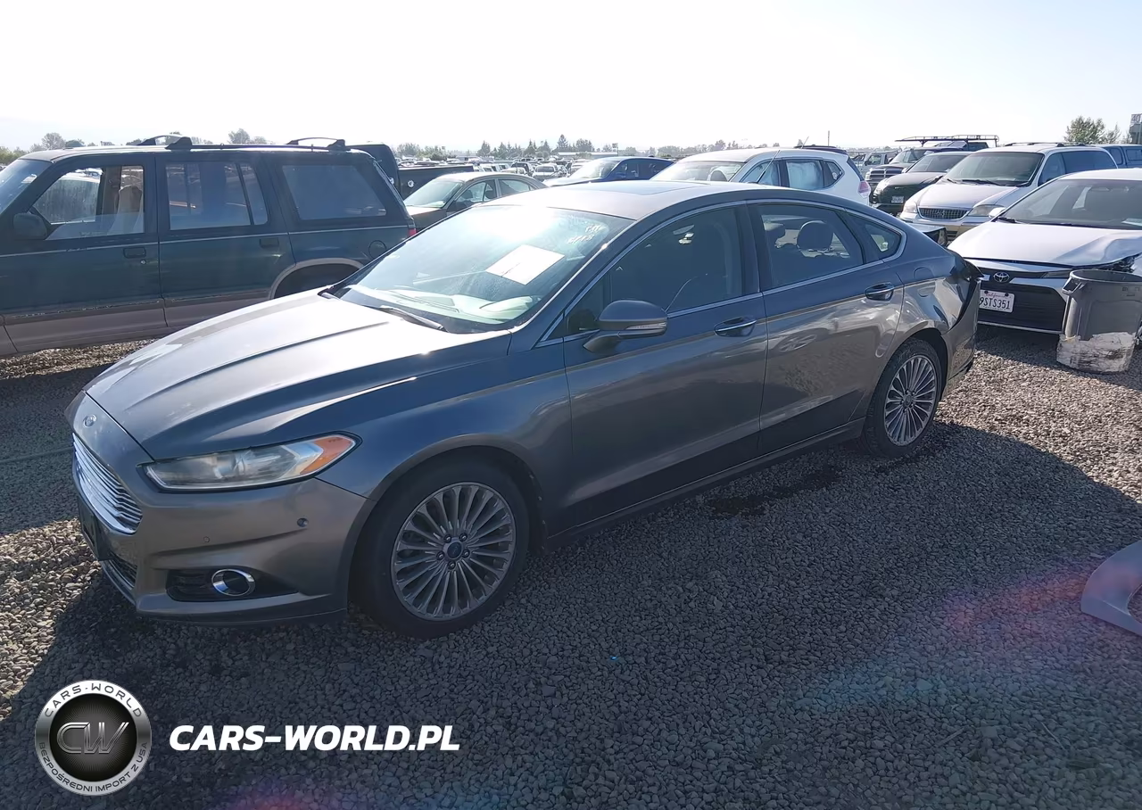 2013 Ford Fusion Titanium VIN:3FA6P0D91DR214215 - 2
