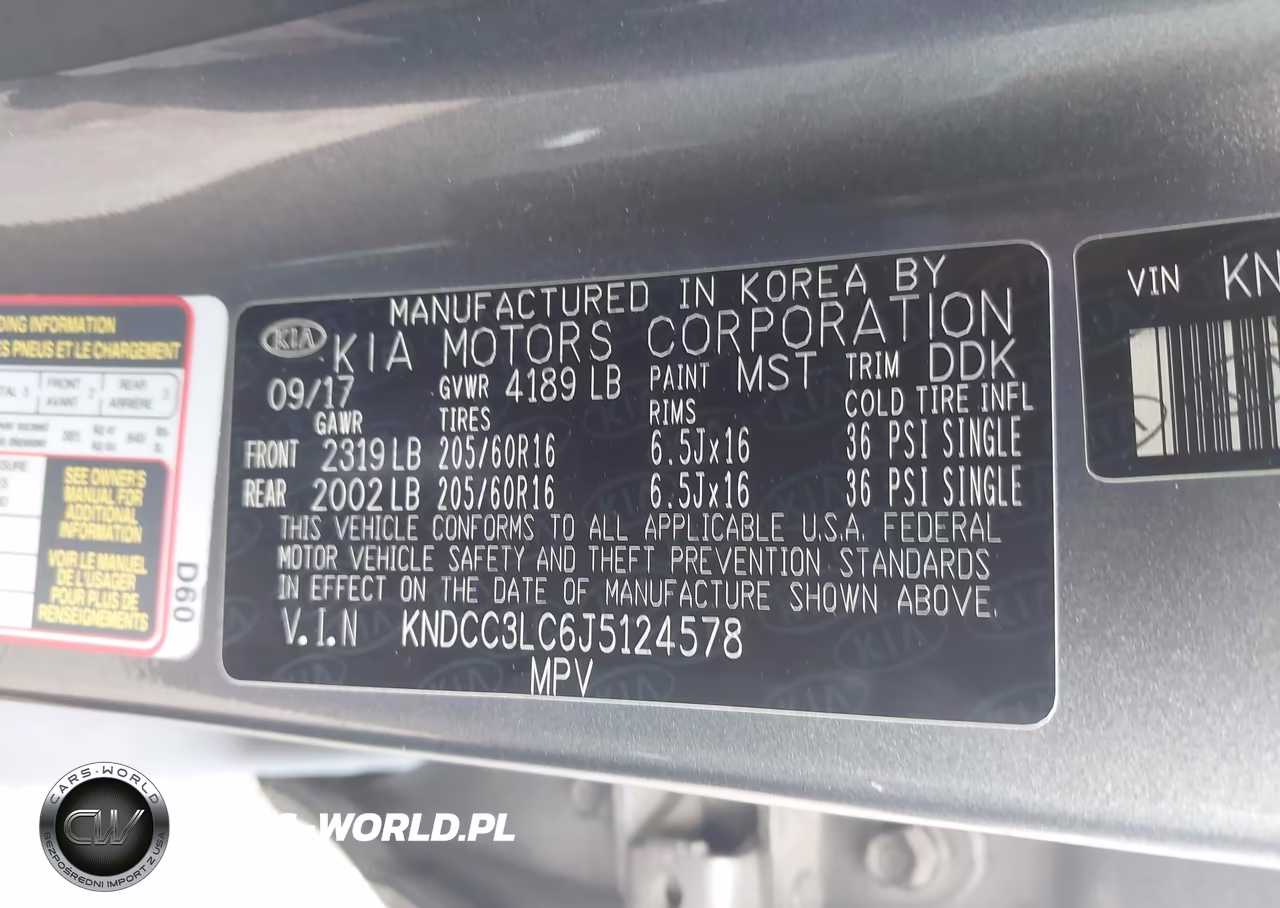 2018 Kia Niro Ex VIN:KNDCC3LC6J5124578 - 9