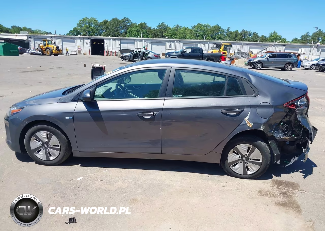 2019 Hyundai Ioniq Hybrid Blue VIN:KMHC65LC3KU117593 - 14