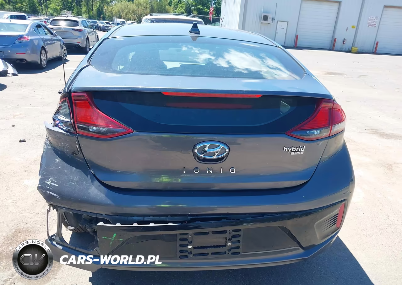 2019 Hyundai Ioniq Hybrid Blue VIN:KMHC65LC3KU117593 - 16