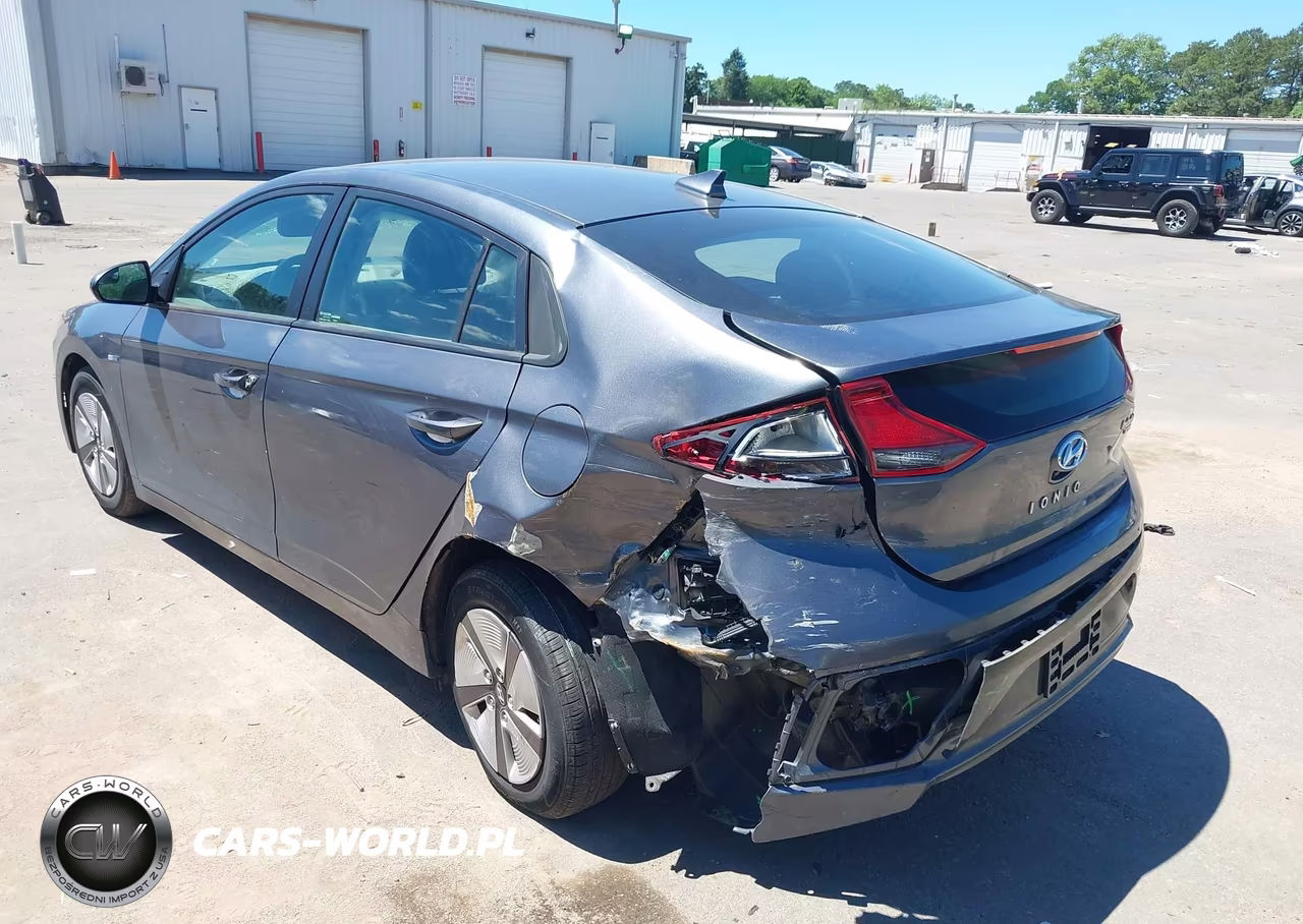 2019 Hyundai Ioniq Hybrid Blue VIN:KMHC65LC3KU117593 - 6